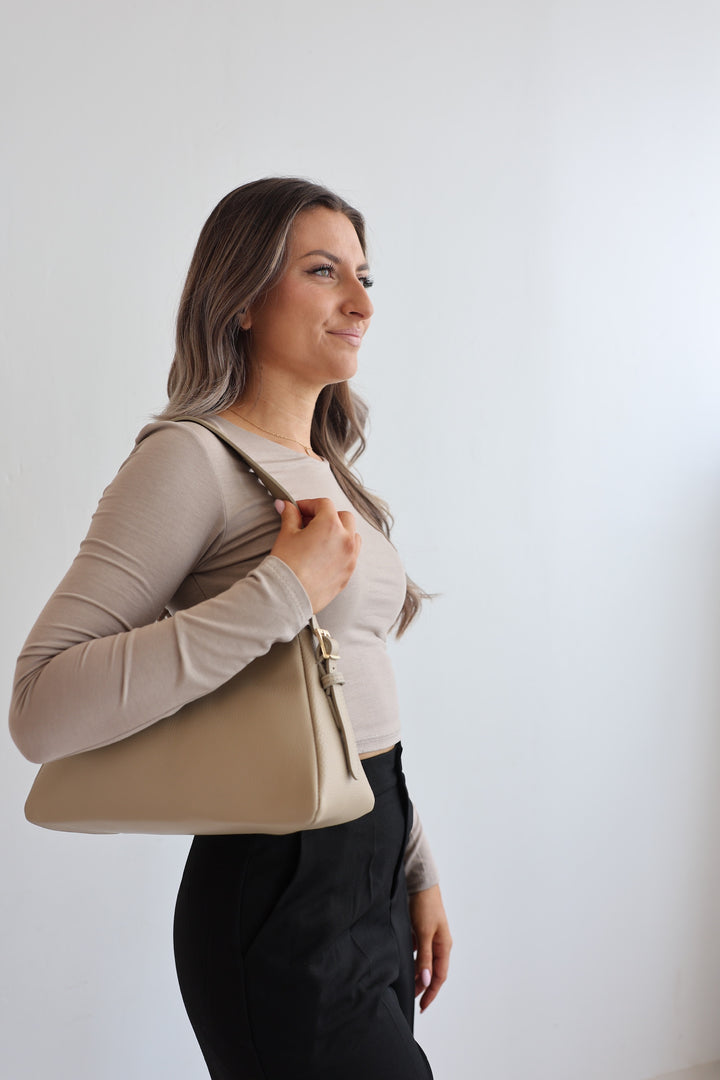 Elegante Lederhandtasche Serena