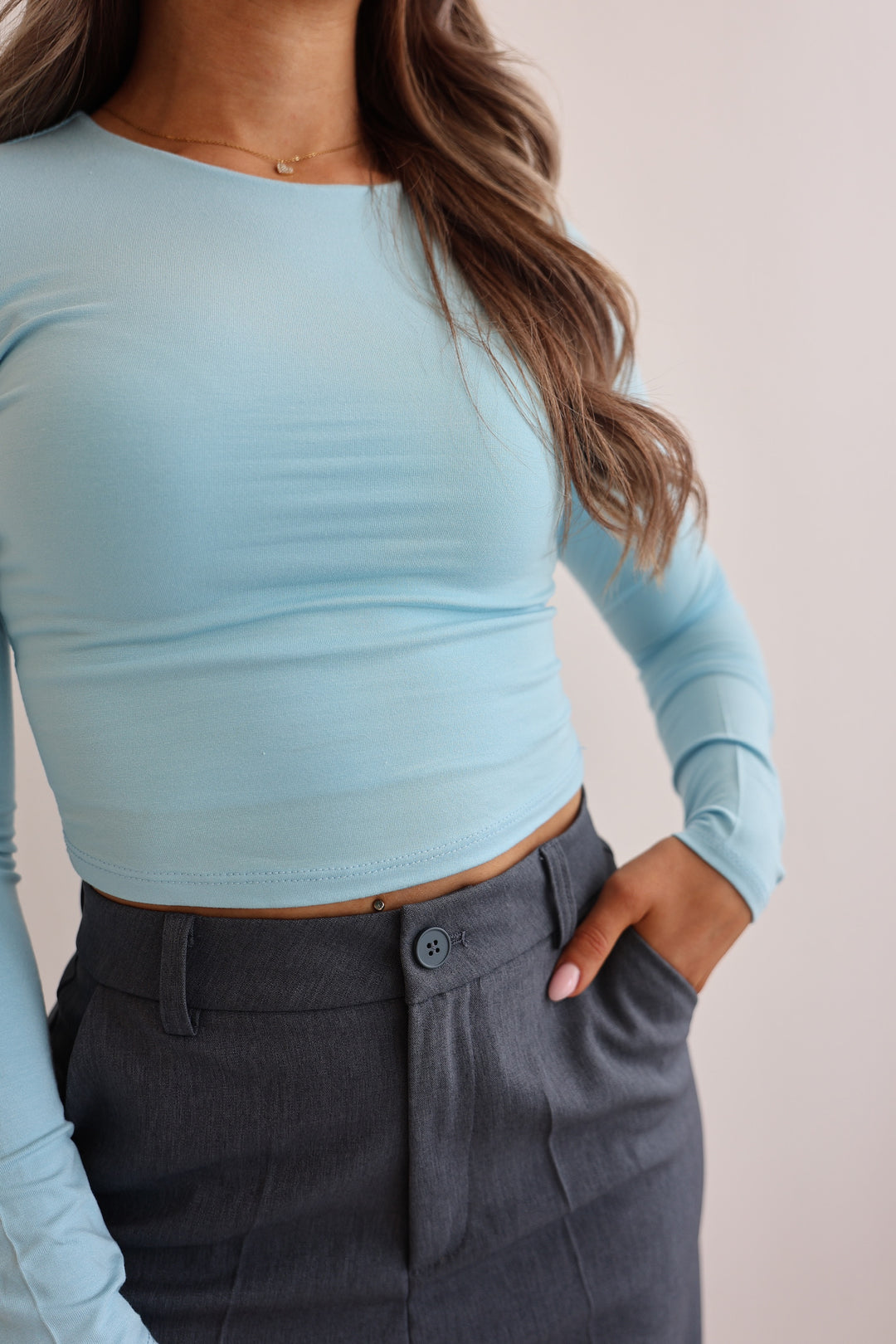 Cropped Longsleeve Simply Seamless