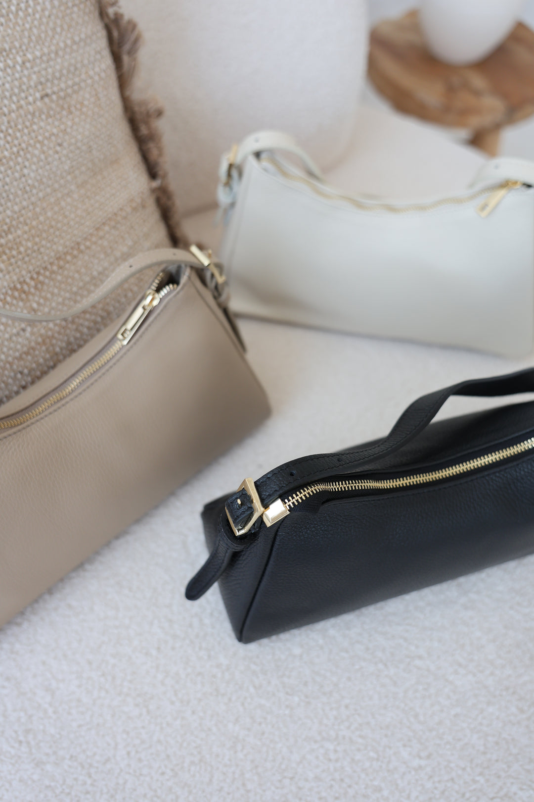 Elegante Lederhandtasche Serena