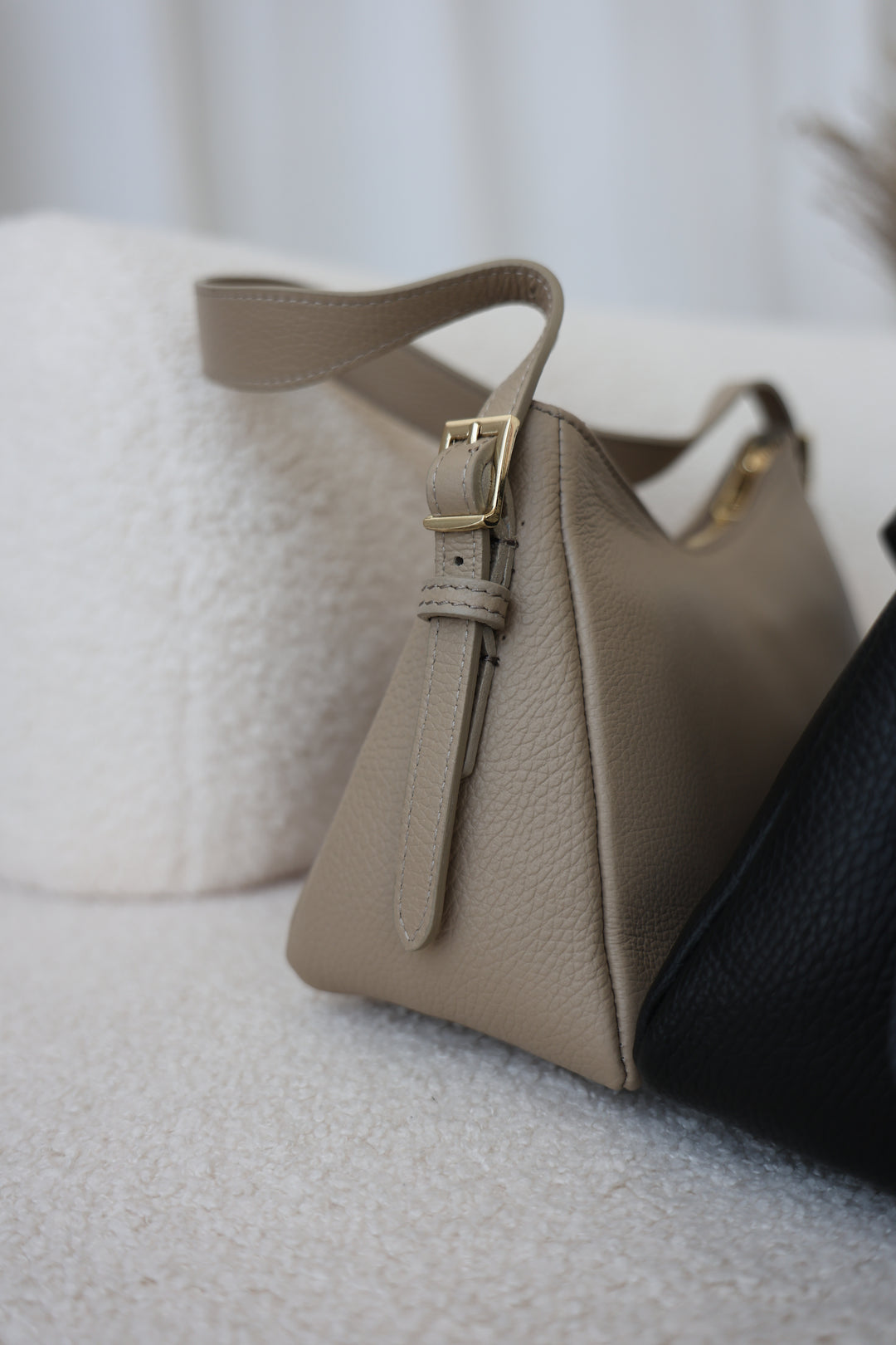 Elegante Lederhandtasche Serena