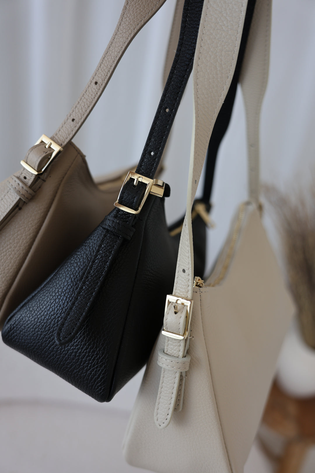 Elegante Lederhandtasche Serena