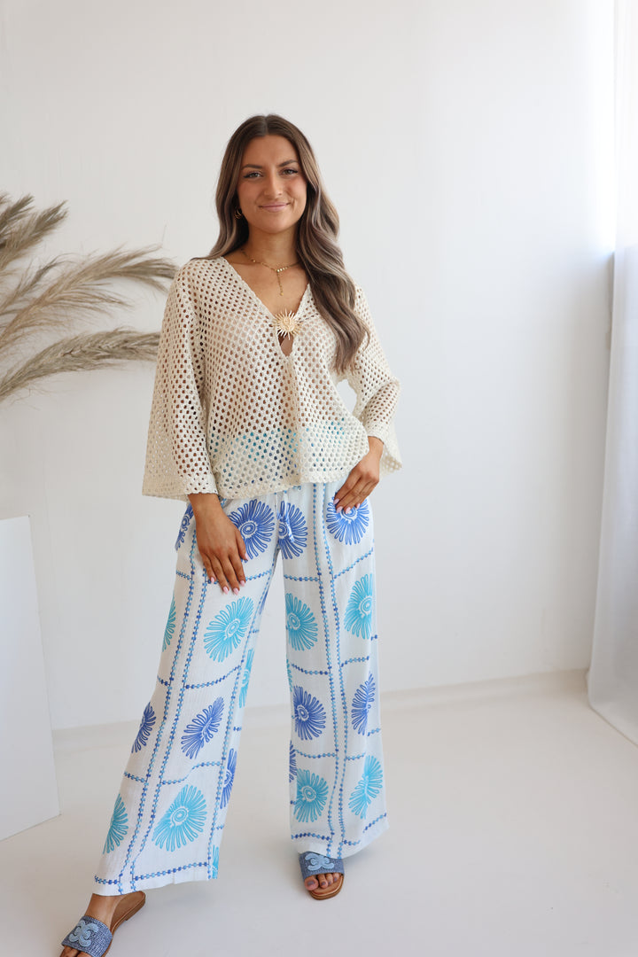 Crochet Shirt Golden Sicily