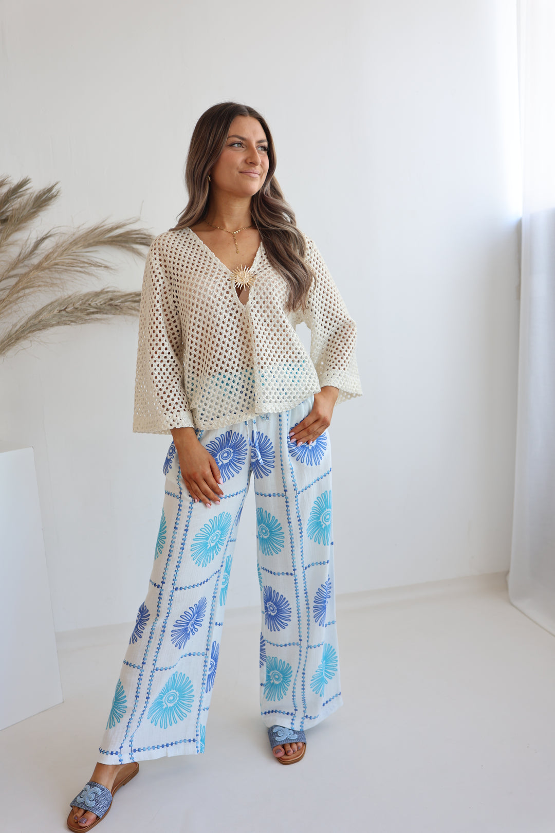 Leichte Baumwollhose Sunkissed