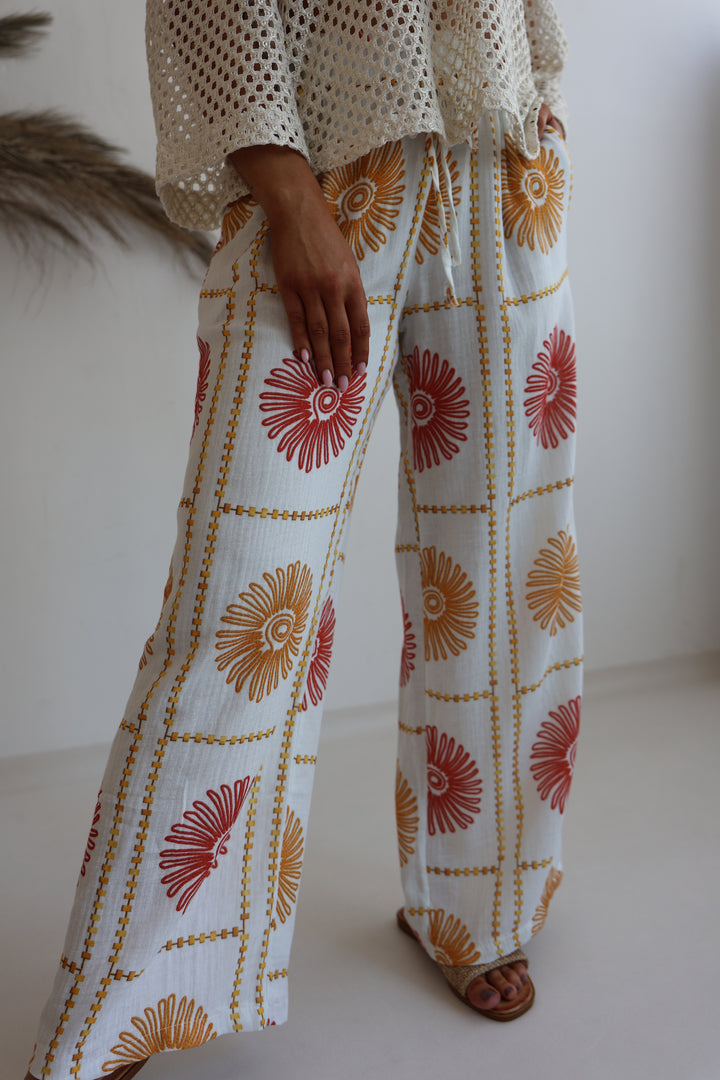 Leichte Baumwollhose Sunkissed