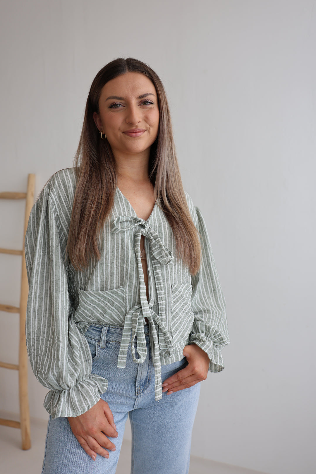 Fine Stripes Bluse Florenz