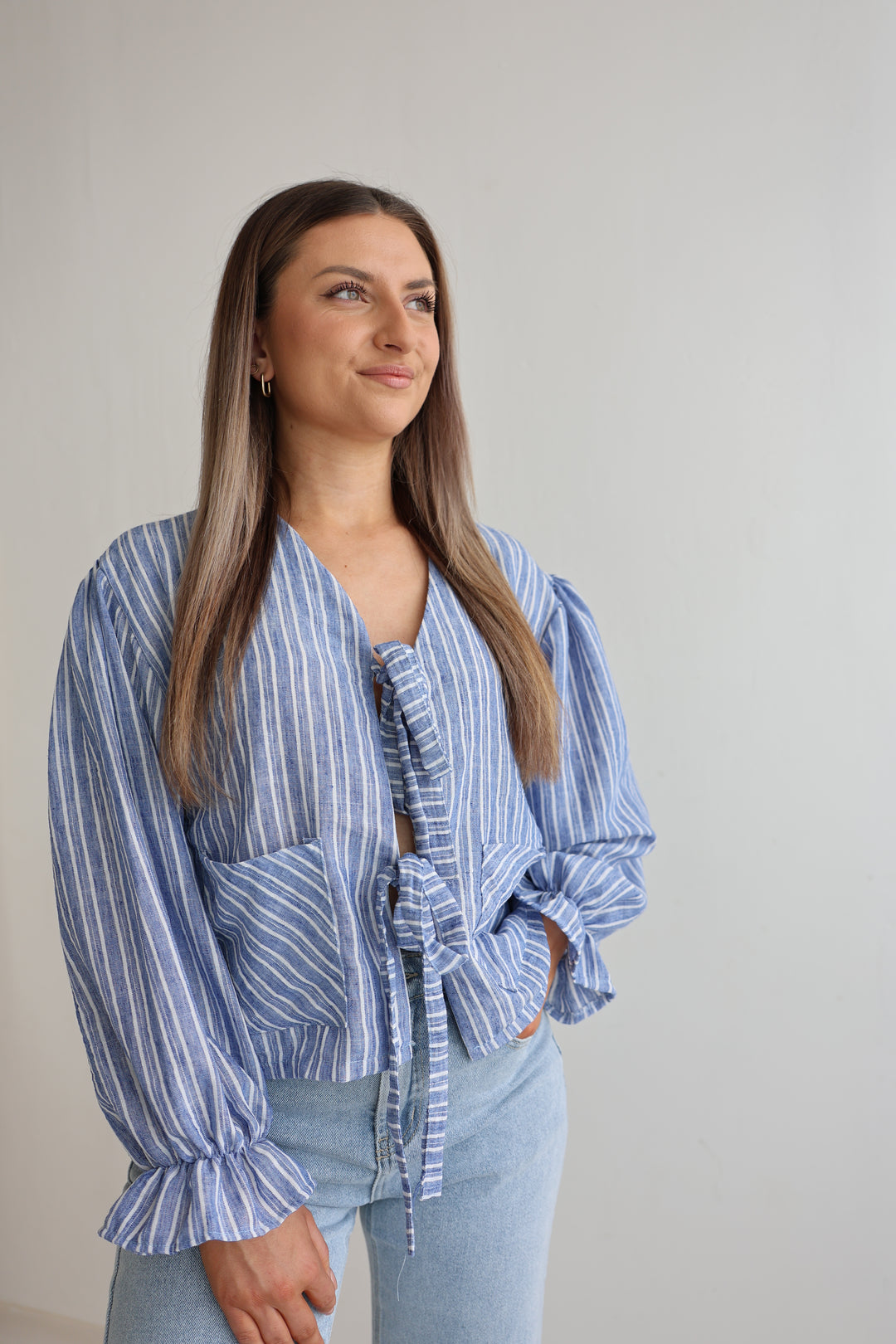 Fine Stripes Bluse Florenz