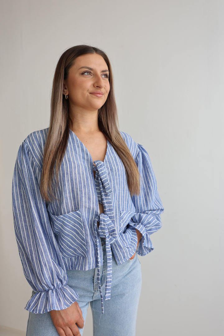 Fine Stripes Bluse Florenz