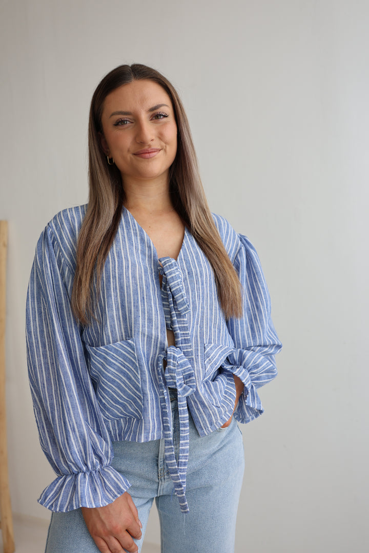 Fine Stripes Bluse Florenz