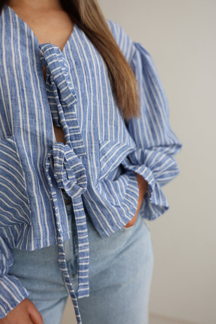 Fine Stripes Bluse Florenz
