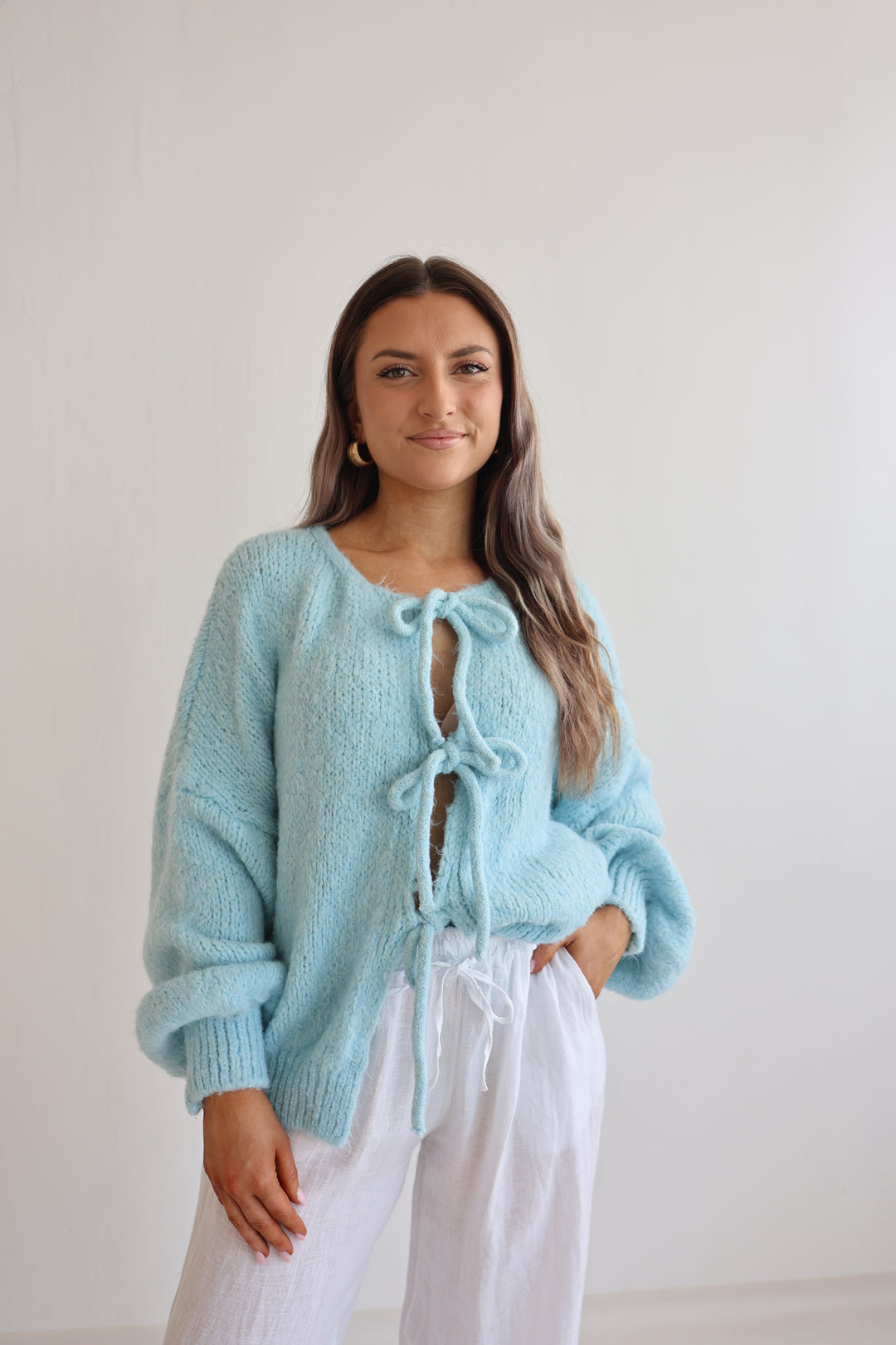 Cardigan mit Schleifen Lilly (langarm)
