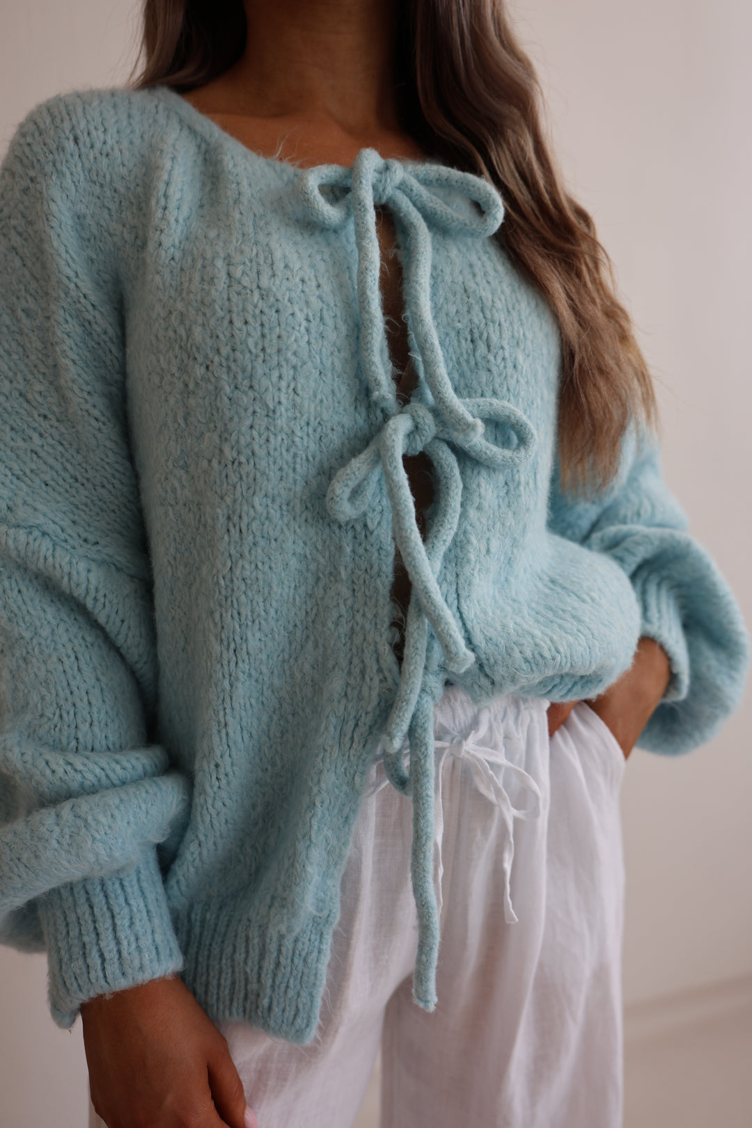 Cardigan mit Schleifen Lilly (langarm)