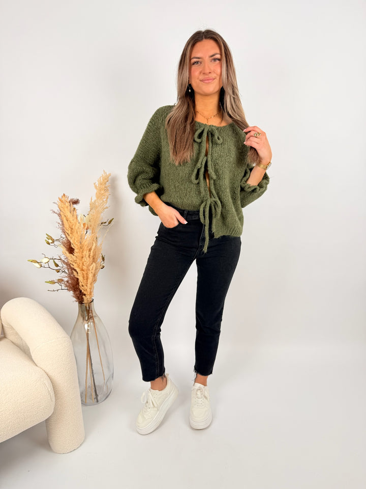 Cardigan mit Schleifen Lilly (3/4-Arm)