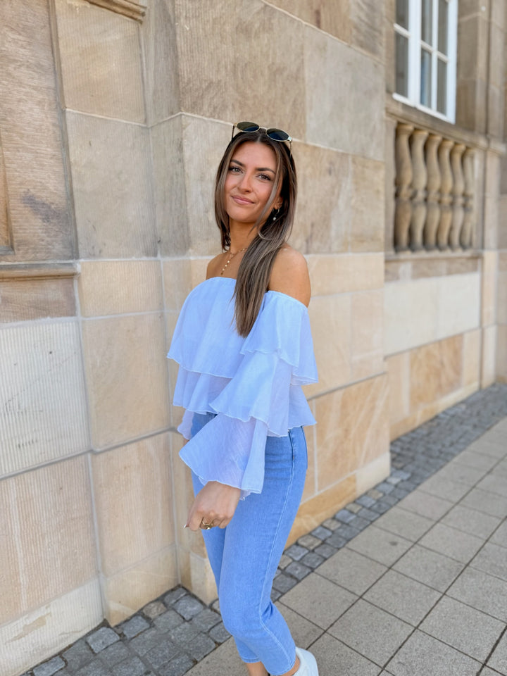 Offshoulder Bluse Golden Summer