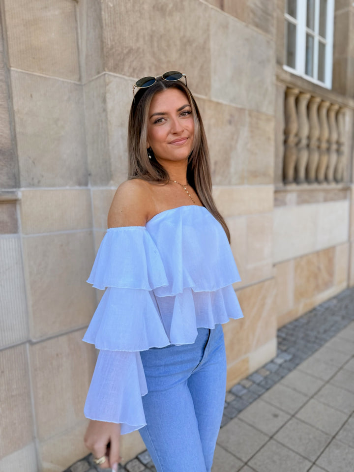 Offshoulder Bluse Golden Summer