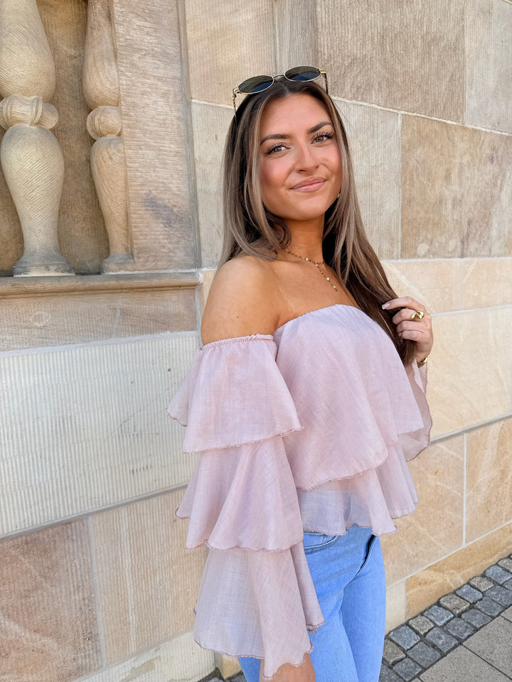 Offshoulder Bluse Golden Summer