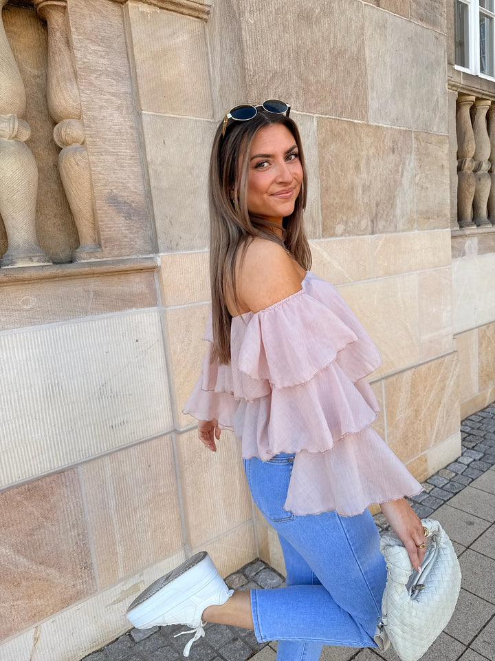Offshoulder Bluse Golden Summer