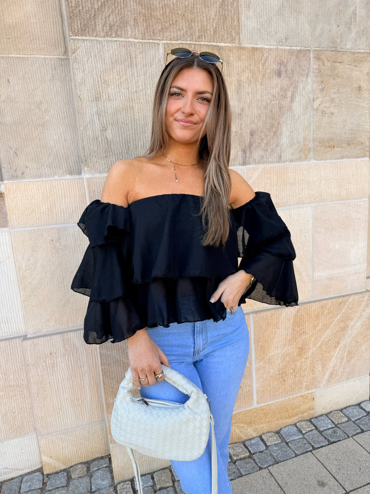 Offshoulder Bluse Golden Summer