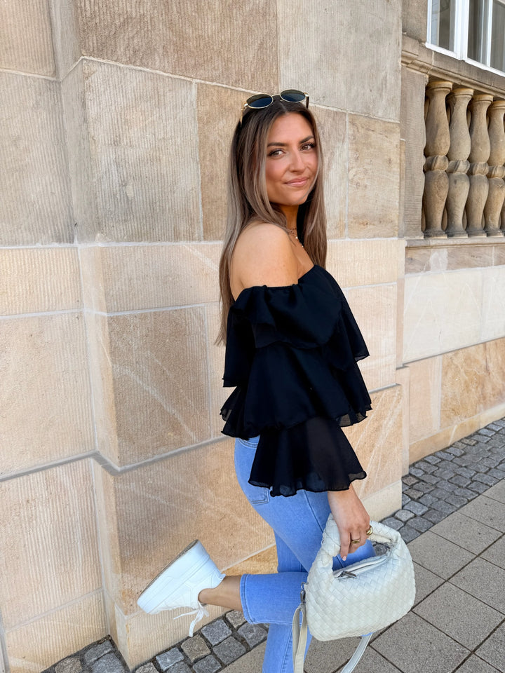 Offshoulder Bluse Golden Summer