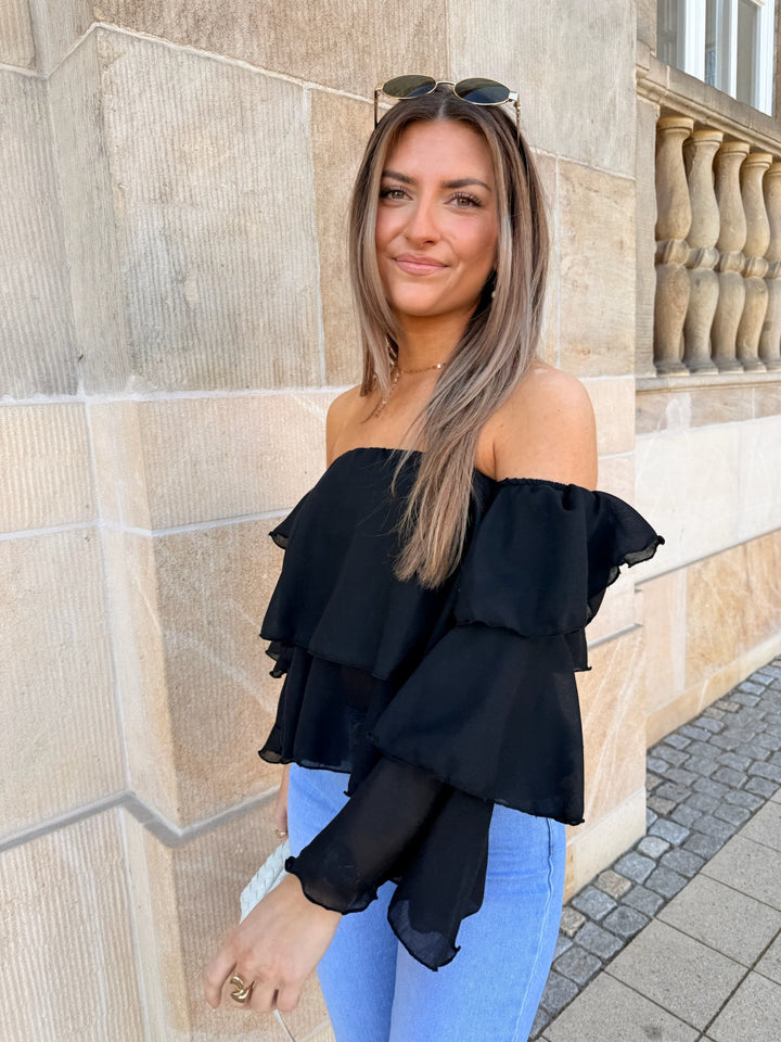 Offshoulder Bluse Golden Summer