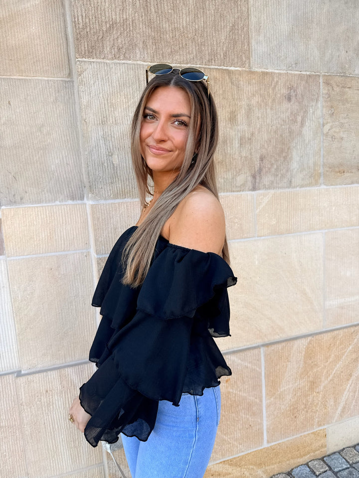 Offshoulder Bluse Golden Summer