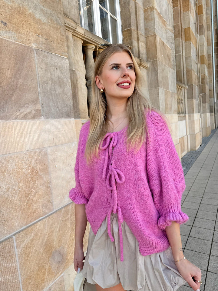 Cardigan mit Schleifen Lilly (3/4-Arm)