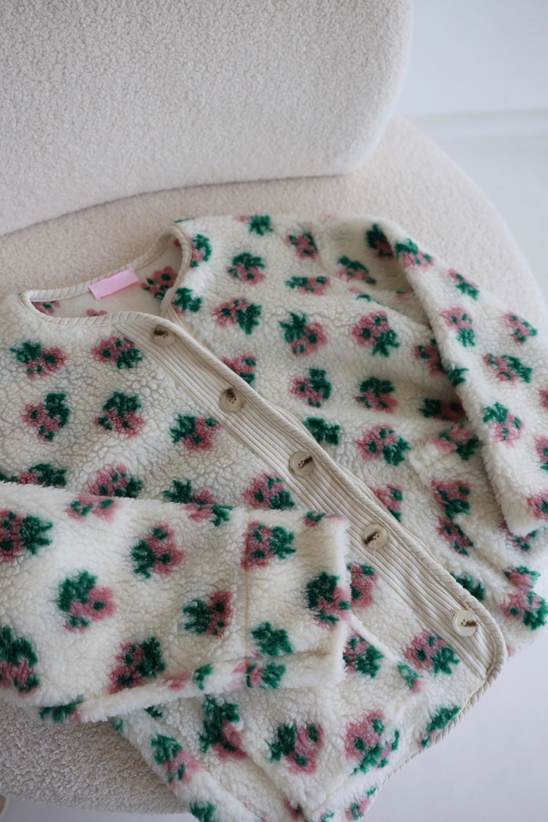 Teddyjacke Floral Vibes