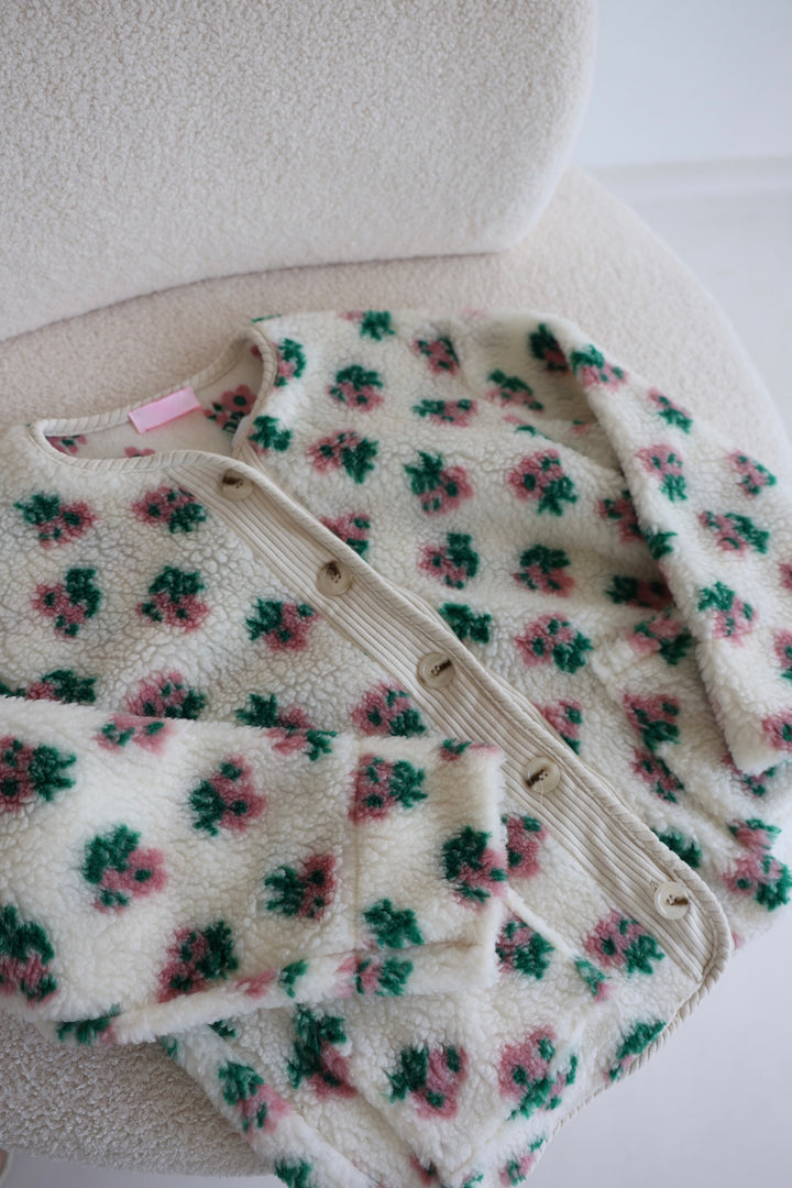 Teddyjacke Floral Vibes
