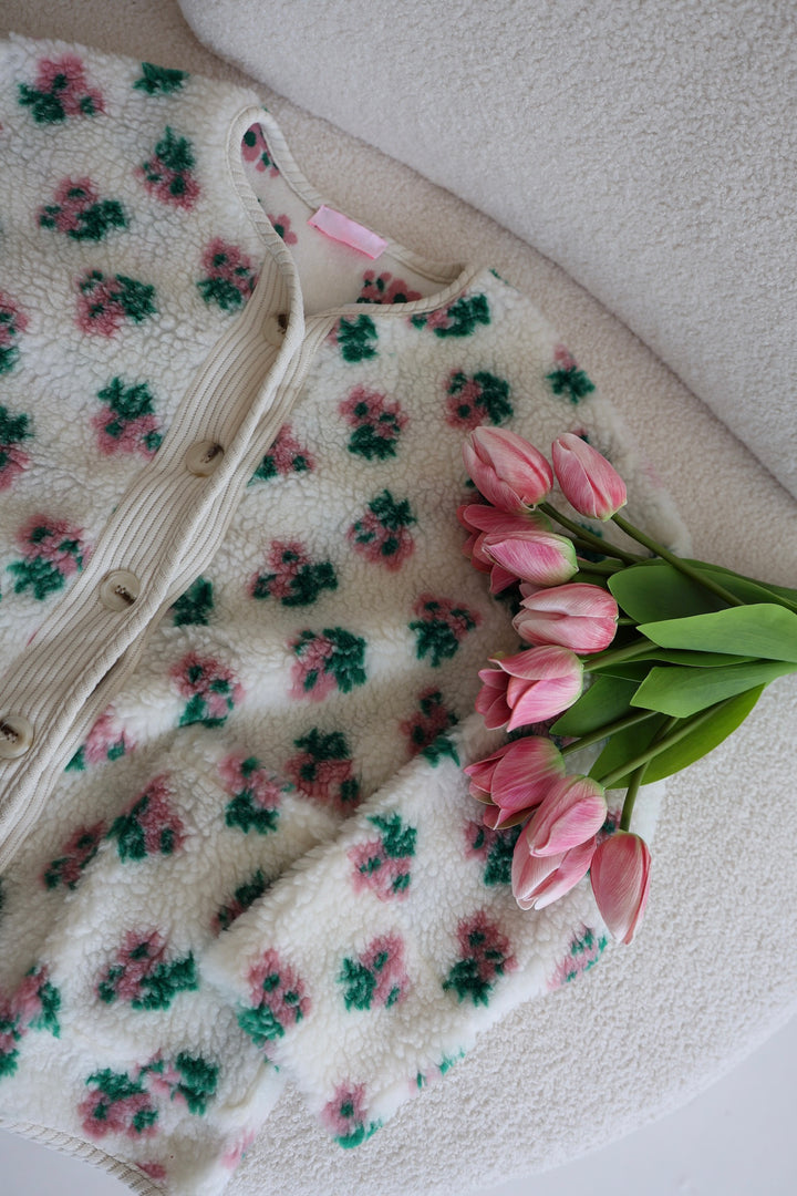 Teddyjacke Floral Vibes