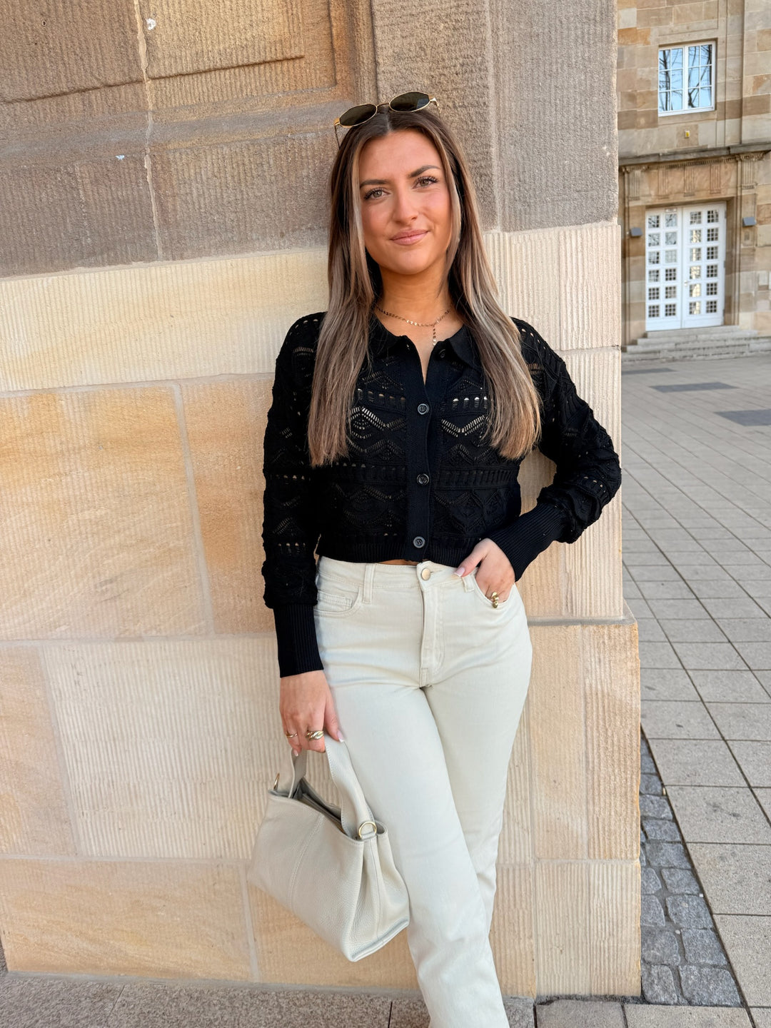 Cropped Häkelcardigan Summer Love