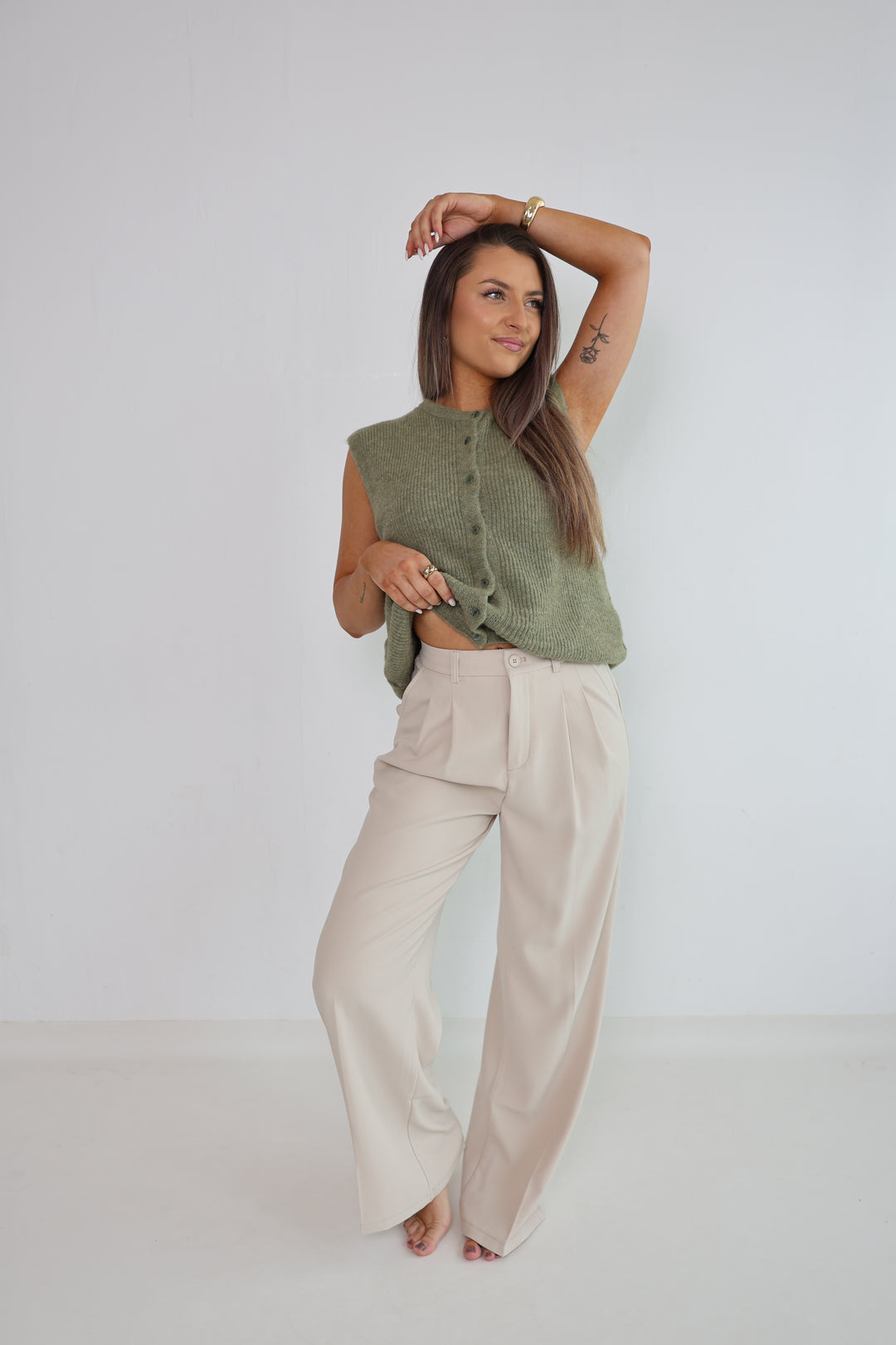 Bundfaltenhose Relaxed Fit