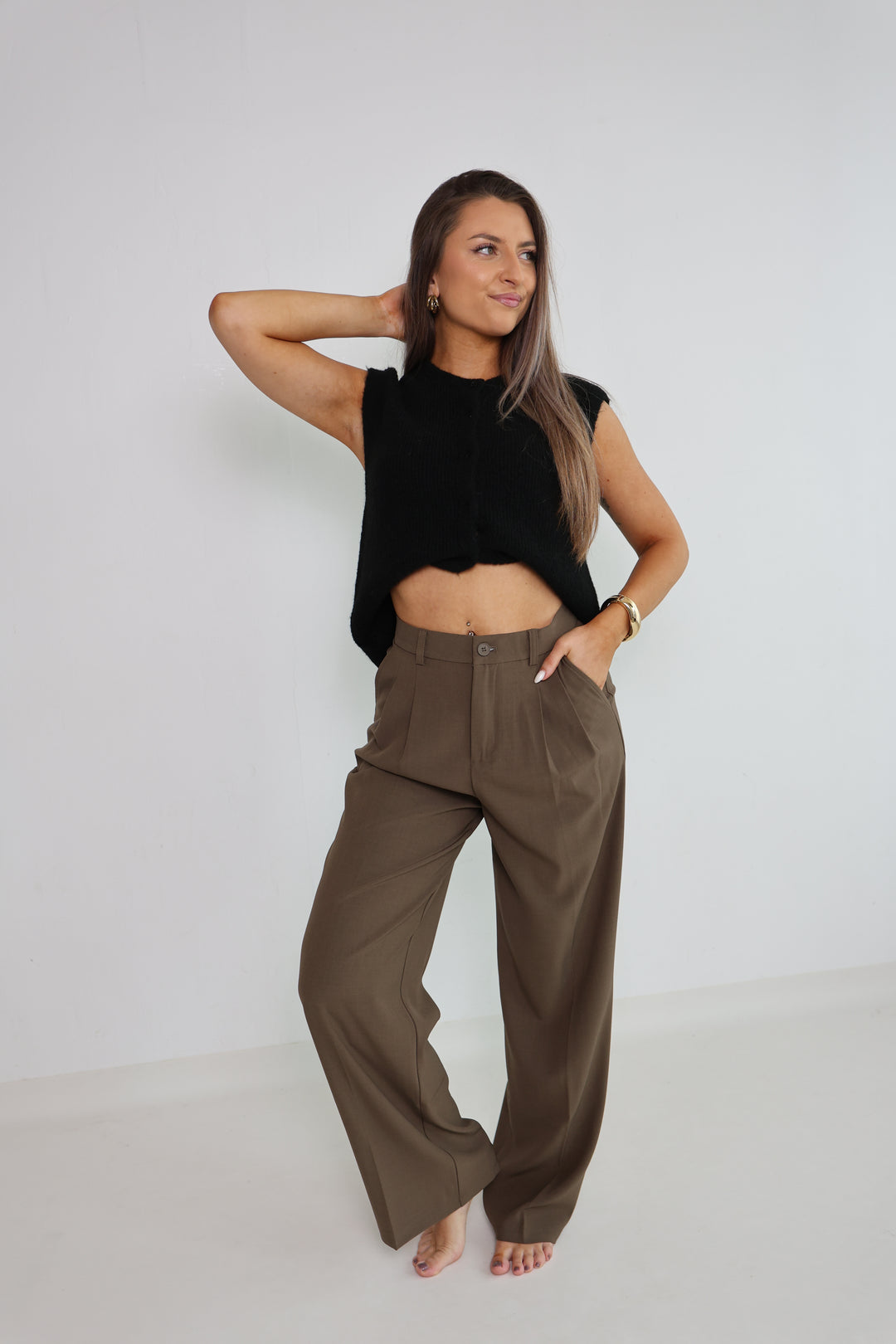 Bundfaltenhose Relaxed Fit