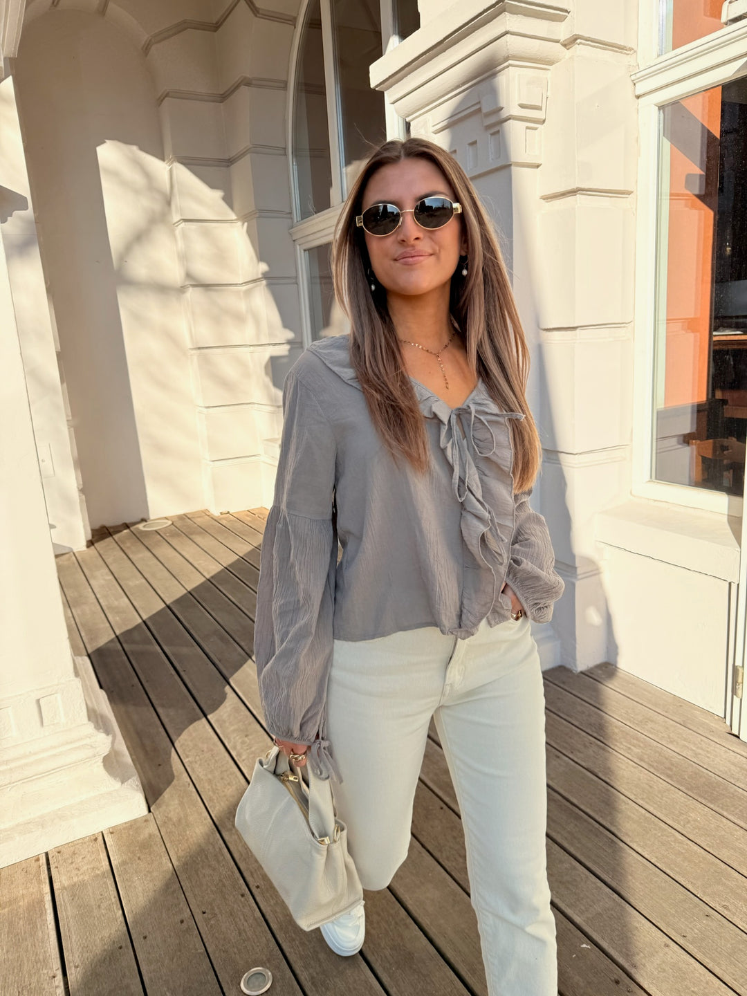 Rüschenbluse Leyla