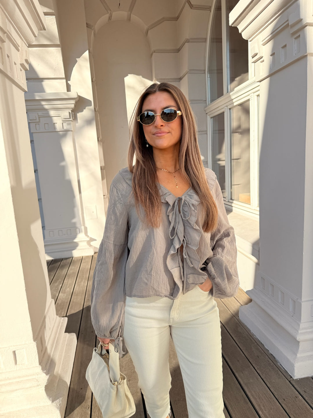 Rüschenbluse Leyla