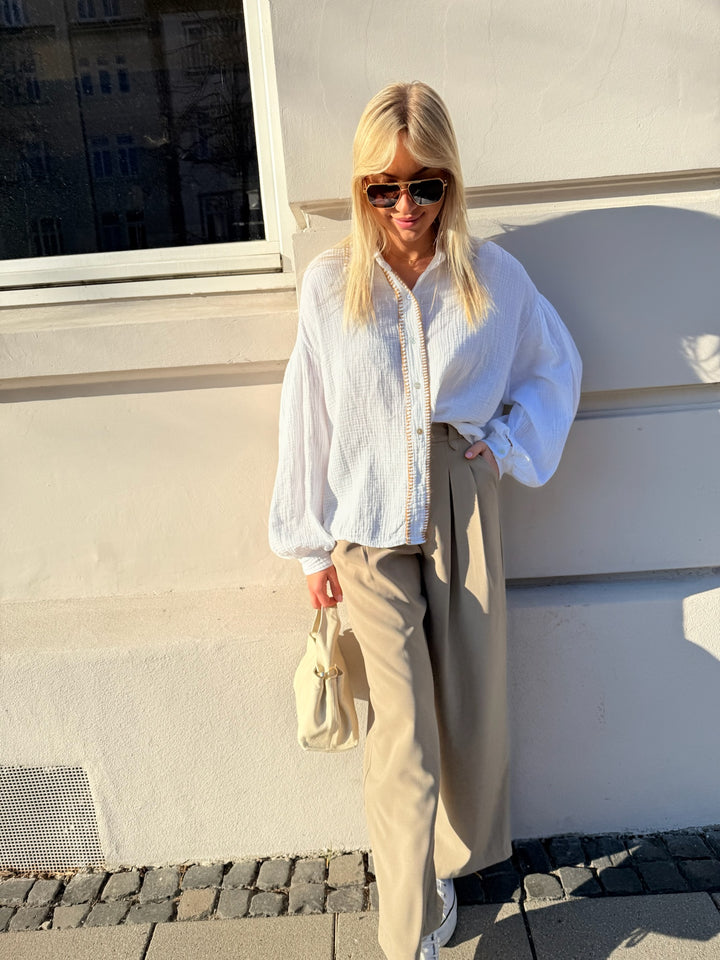 Musselinbluse Cute Seams