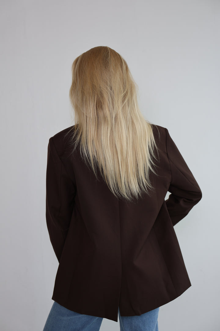 Classic Blazer Toffee Flow