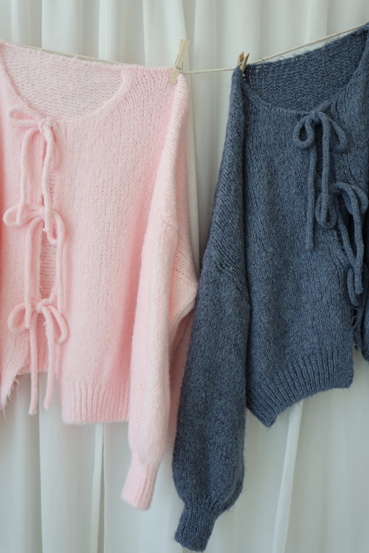 Cardigan mit Schleifen Lilly (langarm)