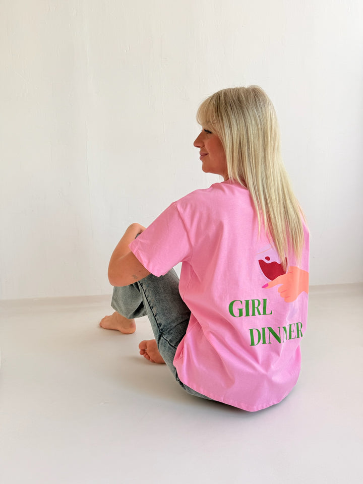 T-Shirt Girl Dinner