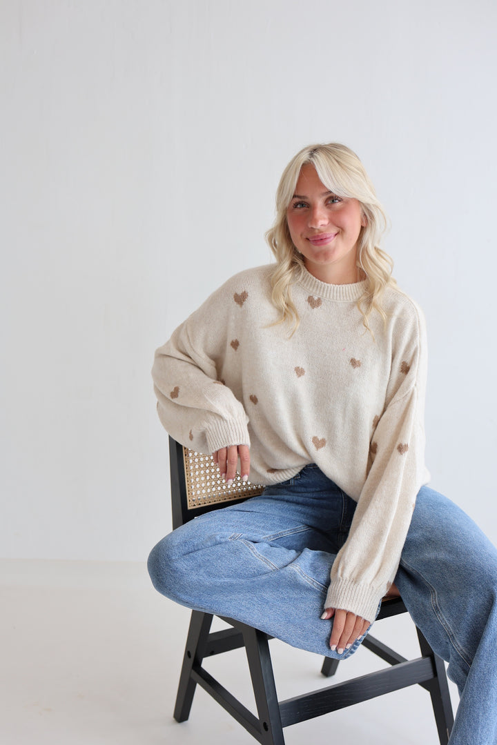 Pullover Cozy Heart
