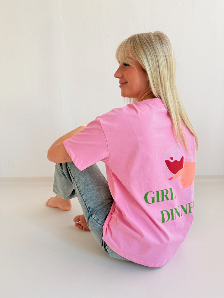 T-Shirt Girl Dinner