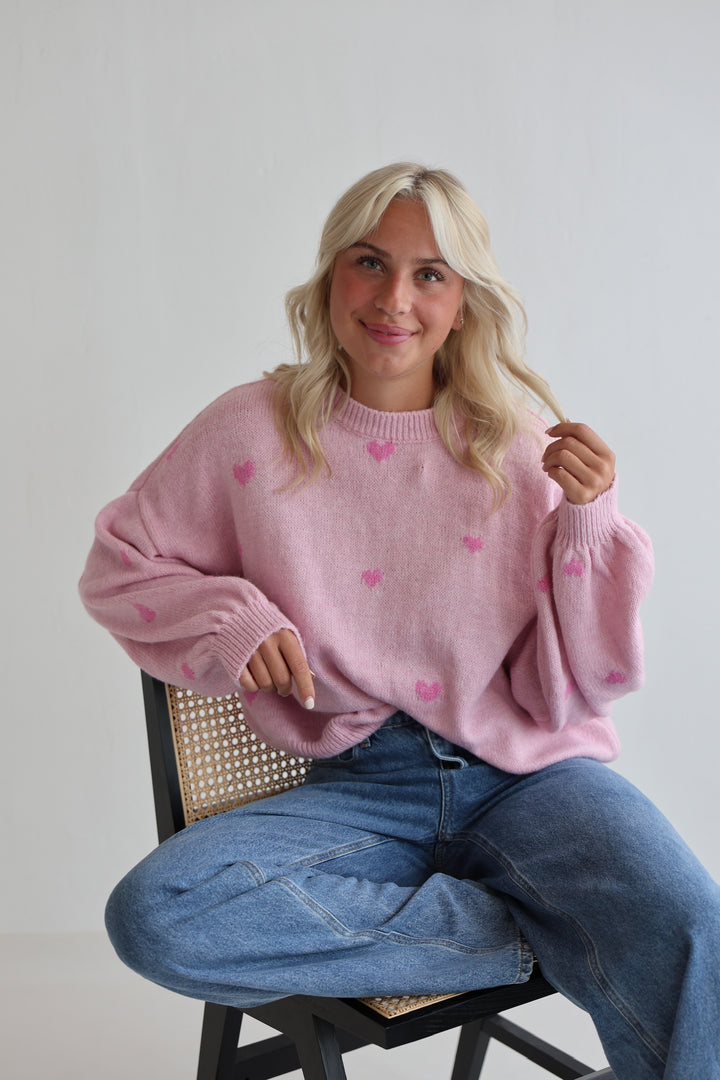 Pullover Cozy Heart