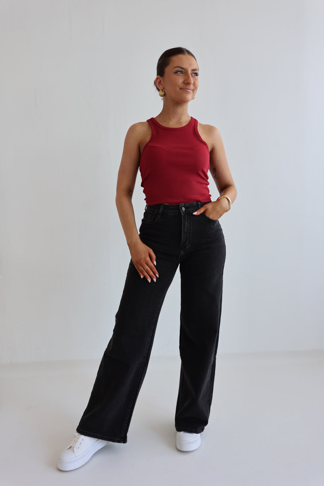 Wide Leg Jeans Toni
