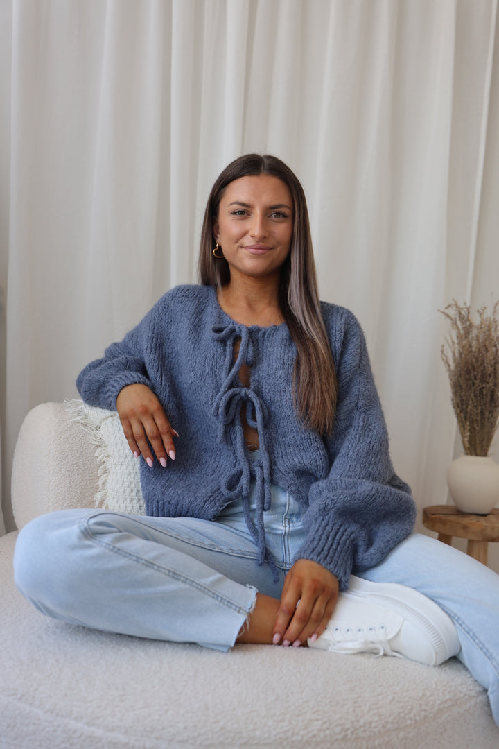 Cardigan mit Schleifen Lilly (langarm)