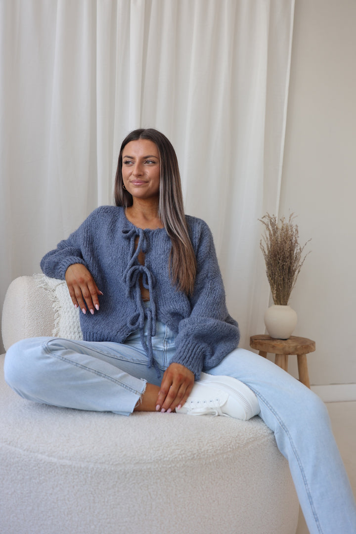 Cardigan mit Schleifen Lilly (langarm)