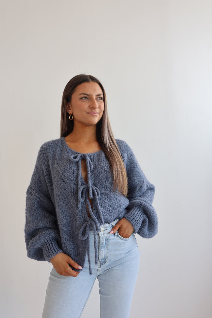 Cardigan mit Schleifen Lilly (langarm)