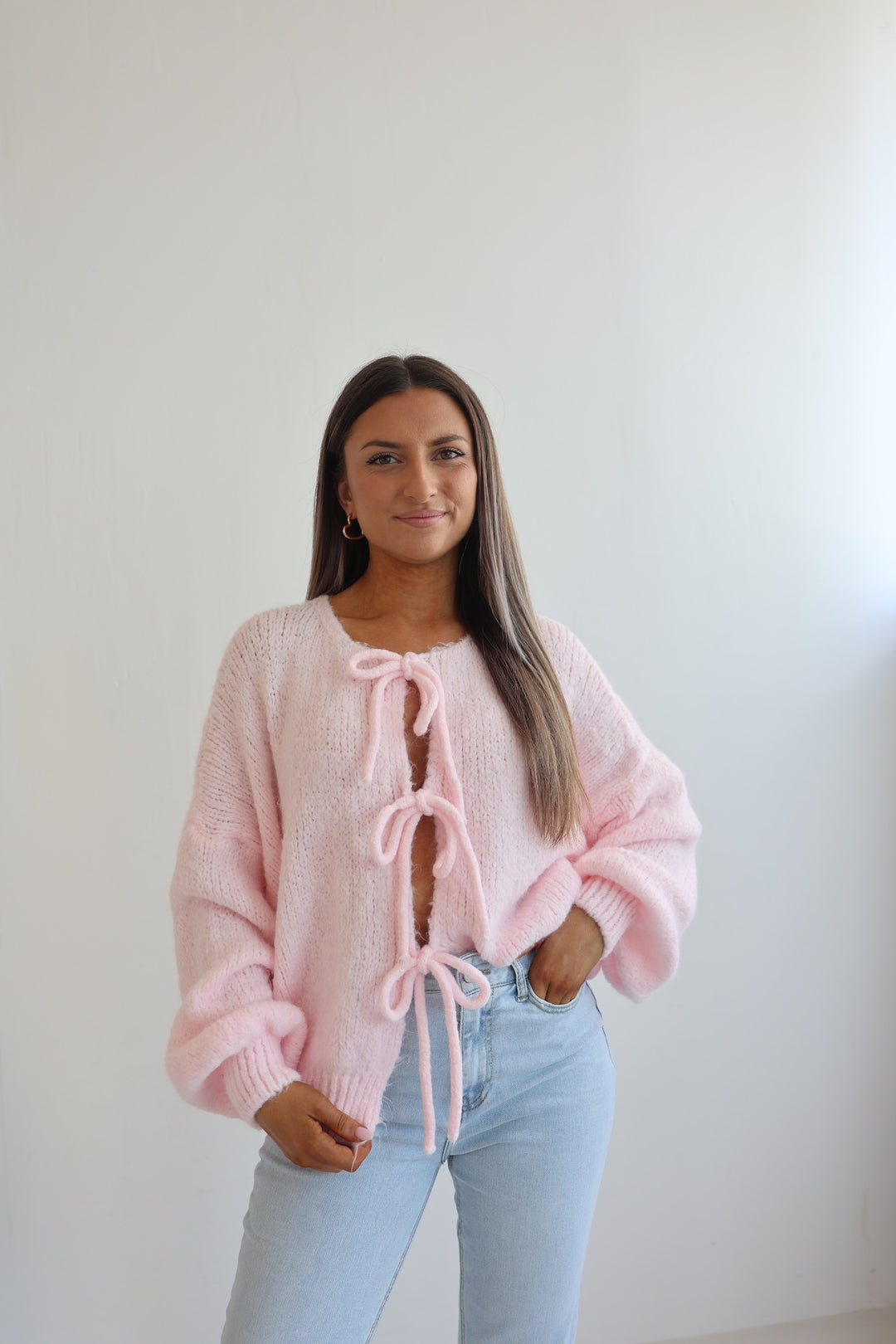 Cardigan mit Schleifen Lilly (langarm)