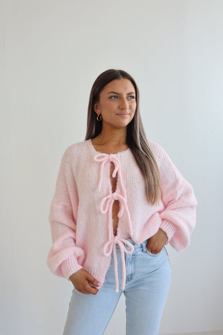 Cardigan mit Schleifen Lilly (langarm)