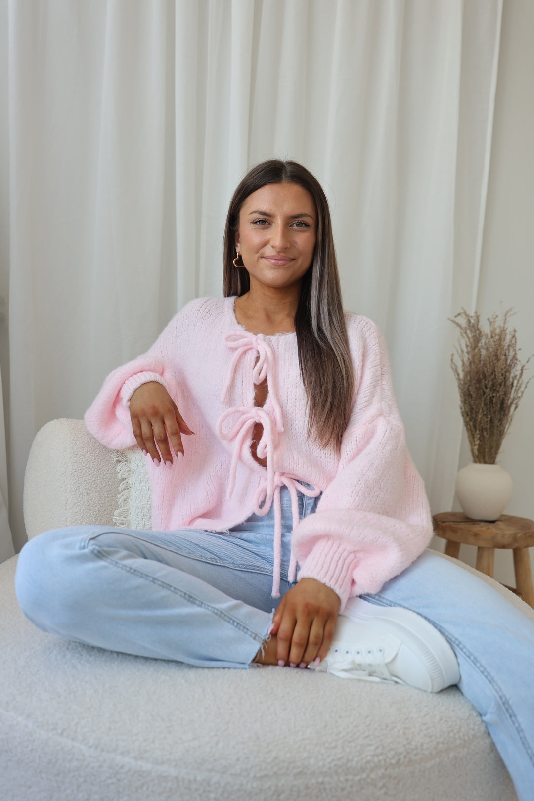 Cardigan mit Schleifen Lilly (langarm)