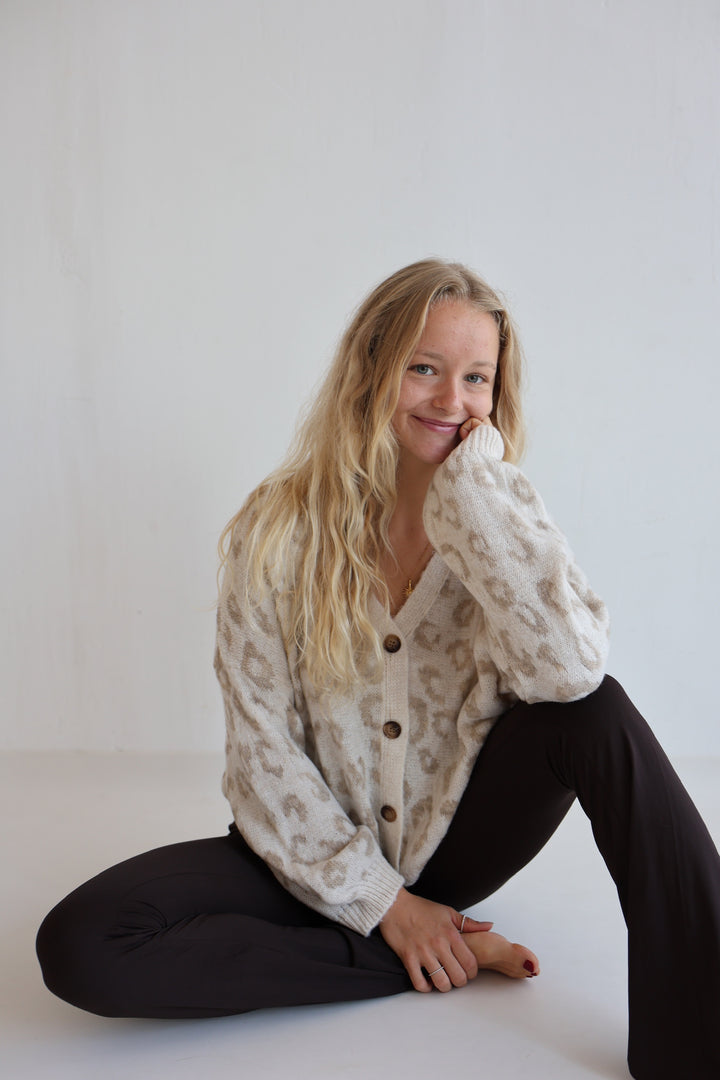 Wild Leopard Cardigan
