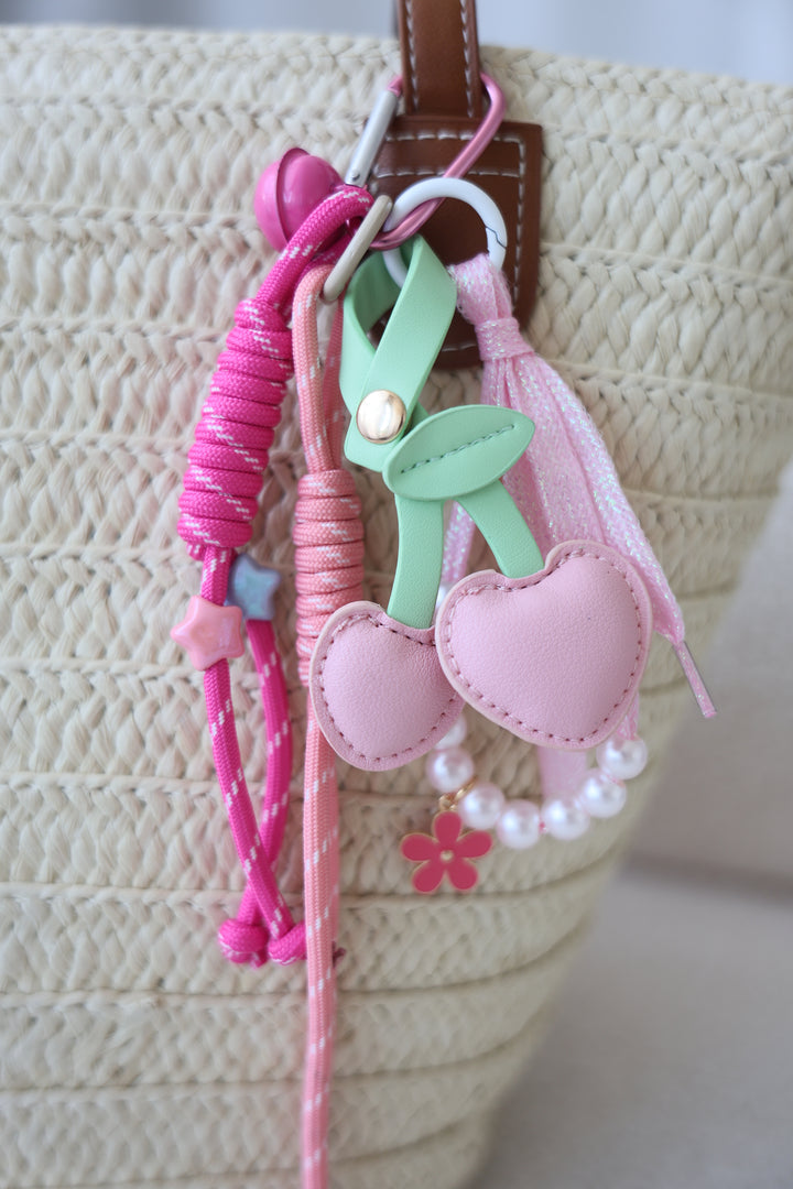 Bag Charm Rosy Heart