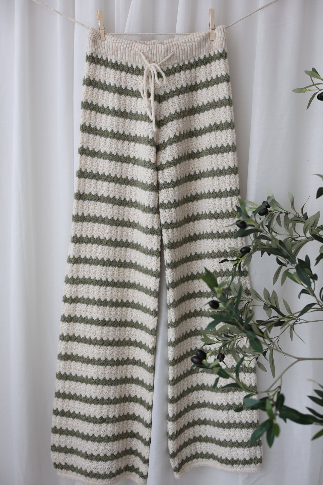 Summer Knit Pants Holly